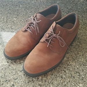 Rockport suede shoes